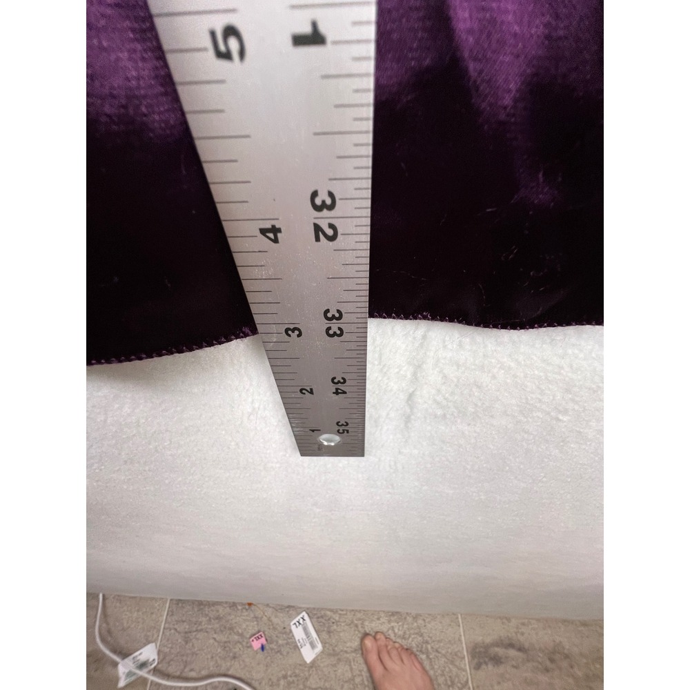 Studio M Purple Silk Blend Burnout Velvet Halter Sleeveless Top 8K11R60 Womens M - Picture 6 of 6